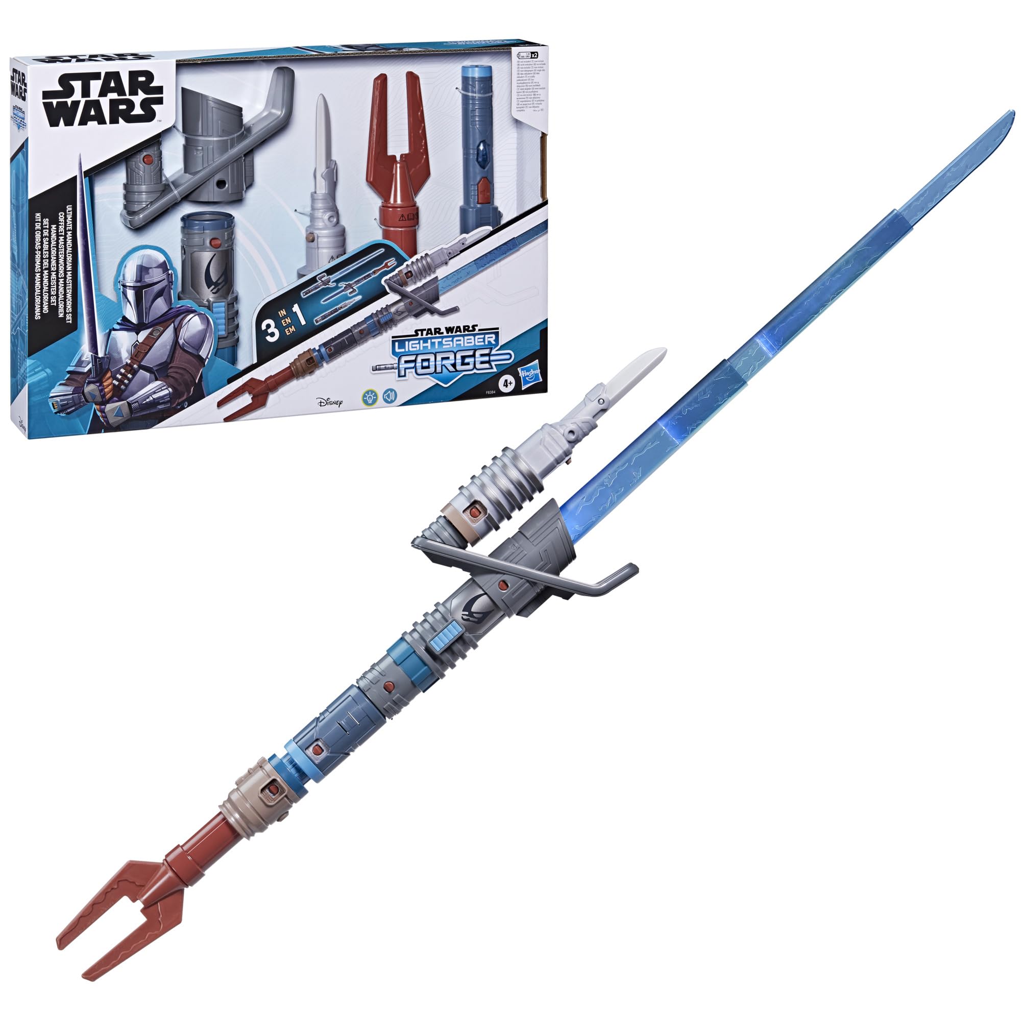 Set Toy Star Wars Lightsaber Forge Ultimate Mandalorian De 4 Años O Más - Venta Internacional.