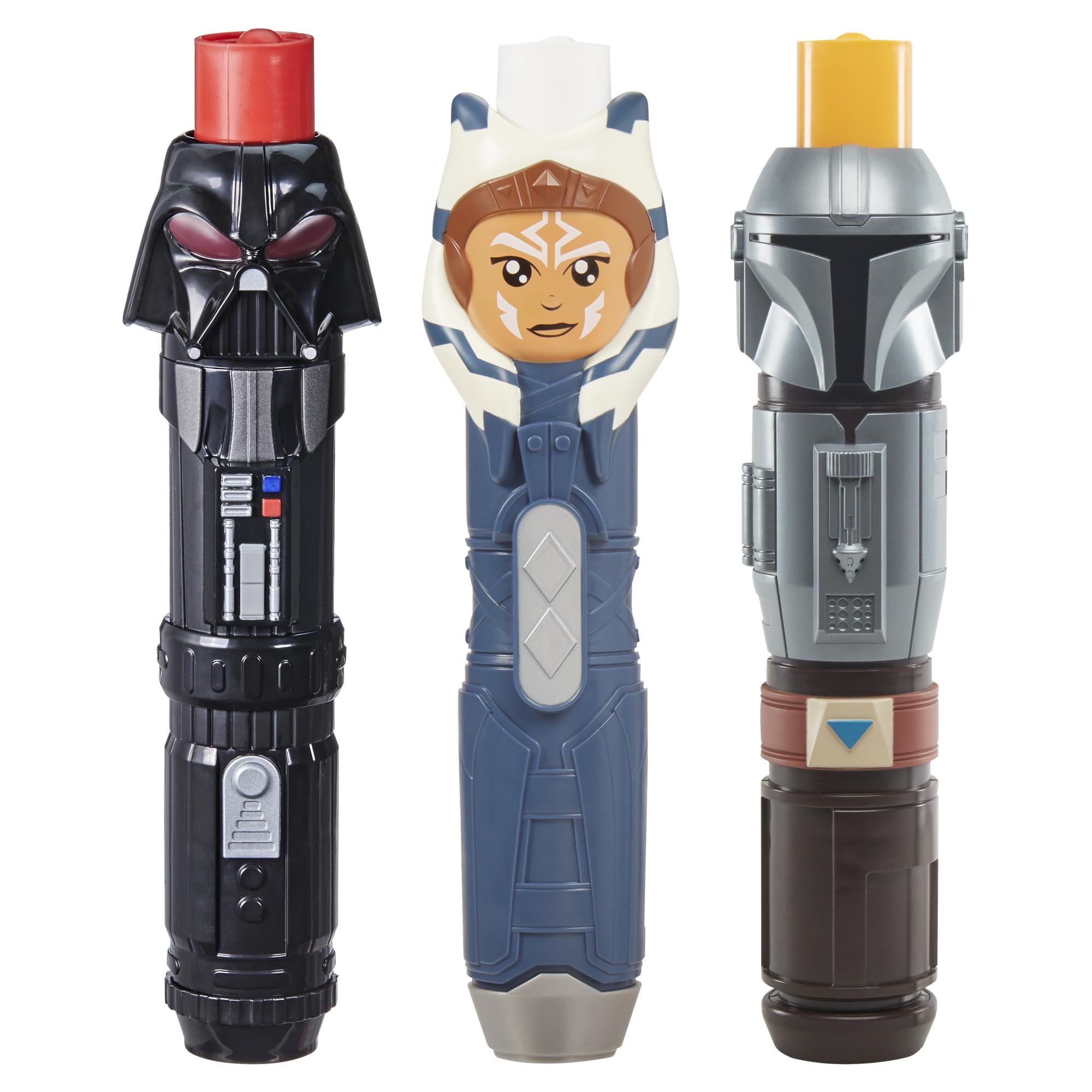 Toy Star Wars Lightsaber Squad, Paquete De 3 Unidades Para Niños De 4 Años - Venta Internacional.