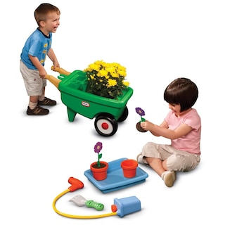 Foto 3 | Carrito De Jardín Y Carretilla Little Tikes 2 En 1 Para Niños - Venta Internacional.