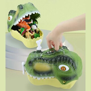 Foto 4 | Cabeza de Dinosaurio con Accesorios para Niños