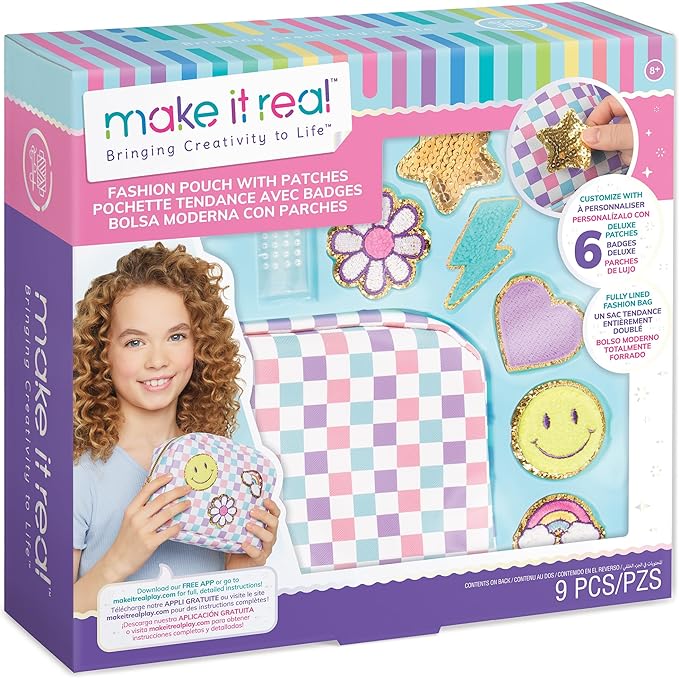 Foto 2 pulgar | Bolsa de Moda con Parches Make It Real