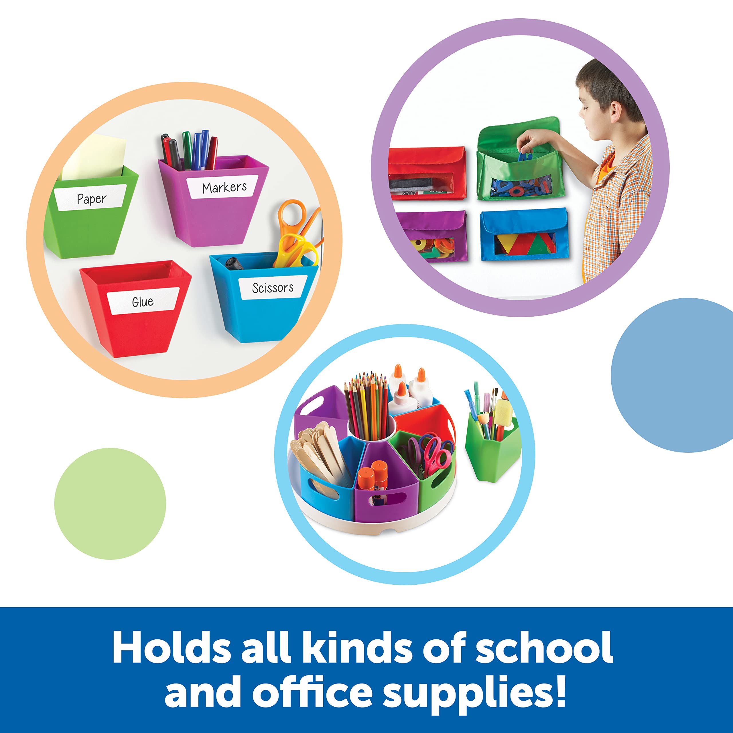 Foto 4 | Paquete De Almacenamiento, Recursos De Aprendizaje, Set Create-a-space Home School - Venta Internacional.