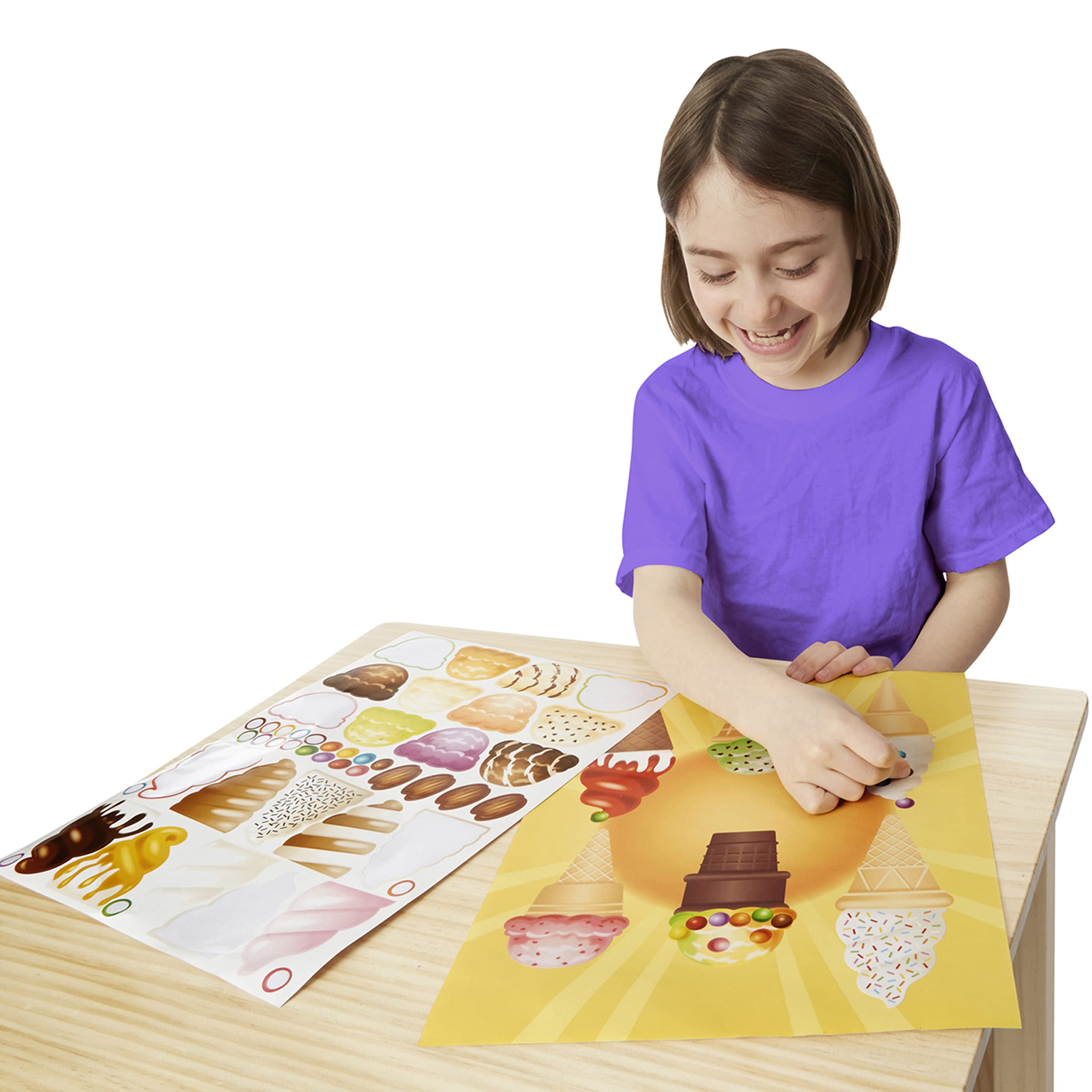 Foto 4 pulgar | Bloc De Pegatinas Melissa & Doug Sweets And Treats Con 500 Pegatinas - Venta Internacional.