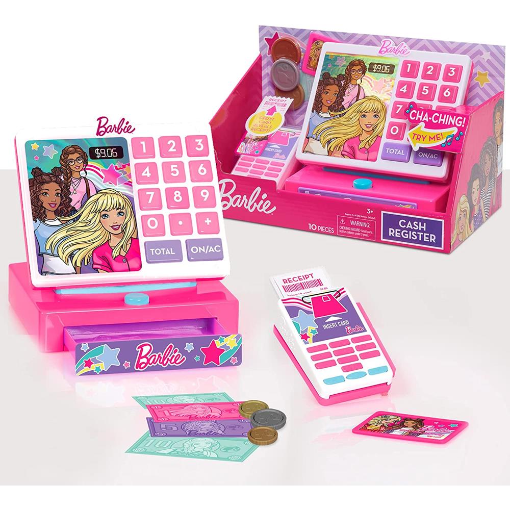 Caja Registradora Just Play con Sonidos 10 Accesorios $899