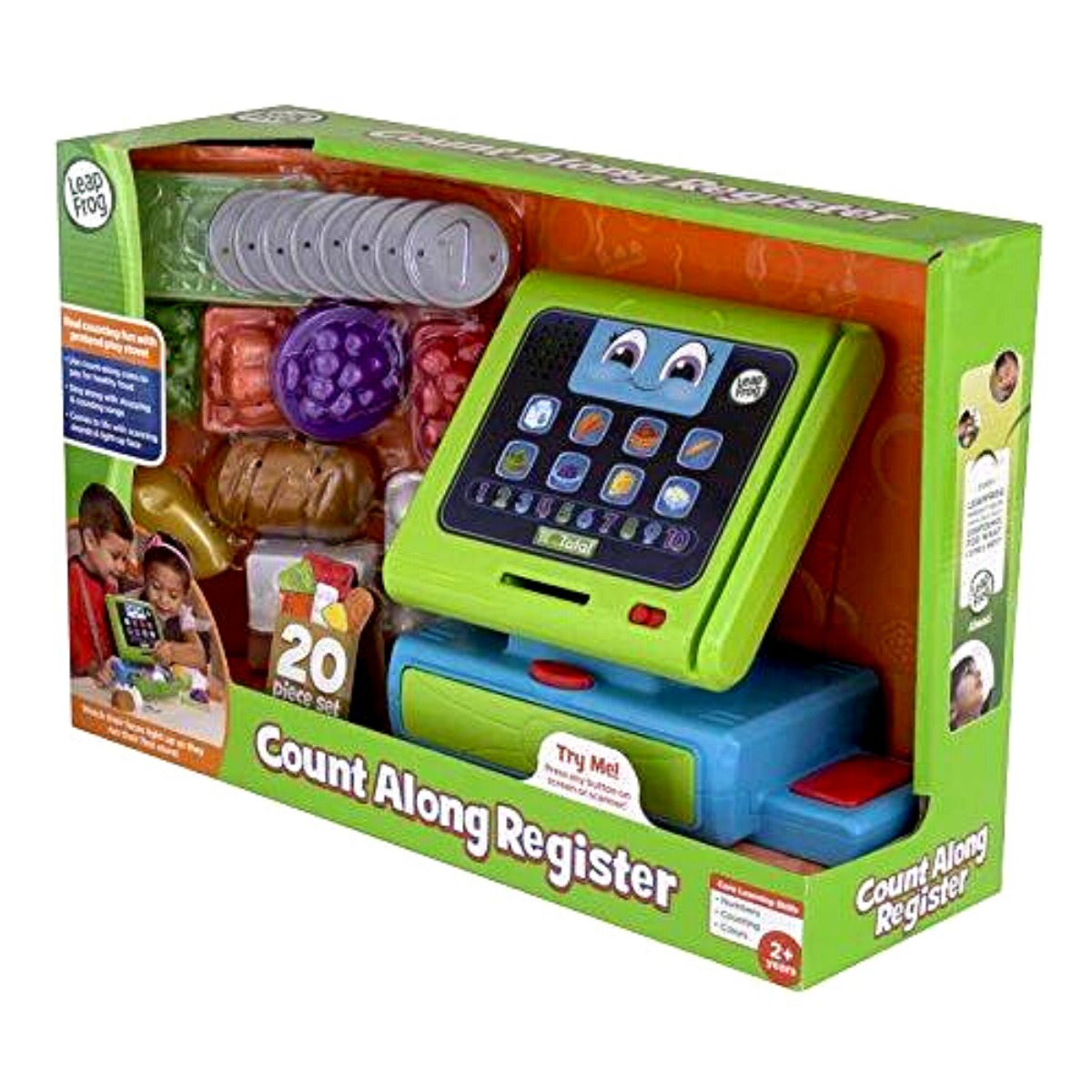 Foto 2 pulgar | Juguete Educativo Caja Registradora Compra y Cuenta LeapFrog 20 Piezas