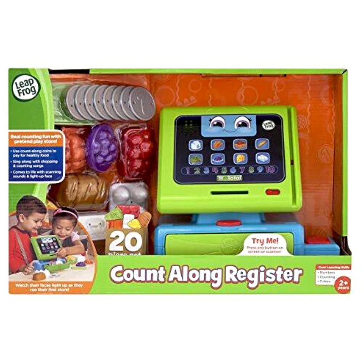Foto 3 pulgar | Juguete Educativo Caja Registradora Compra y Cuenta LeapFrog 20 Piezas