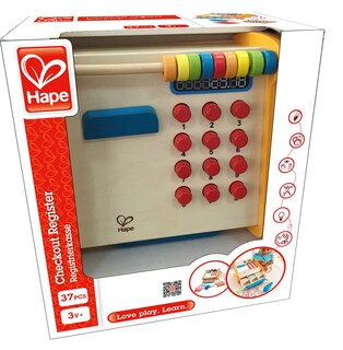 Foto 2 | Set De Juegos De Simulación De Madera Checkout Register Hape Para Niños - Venta Internacional.