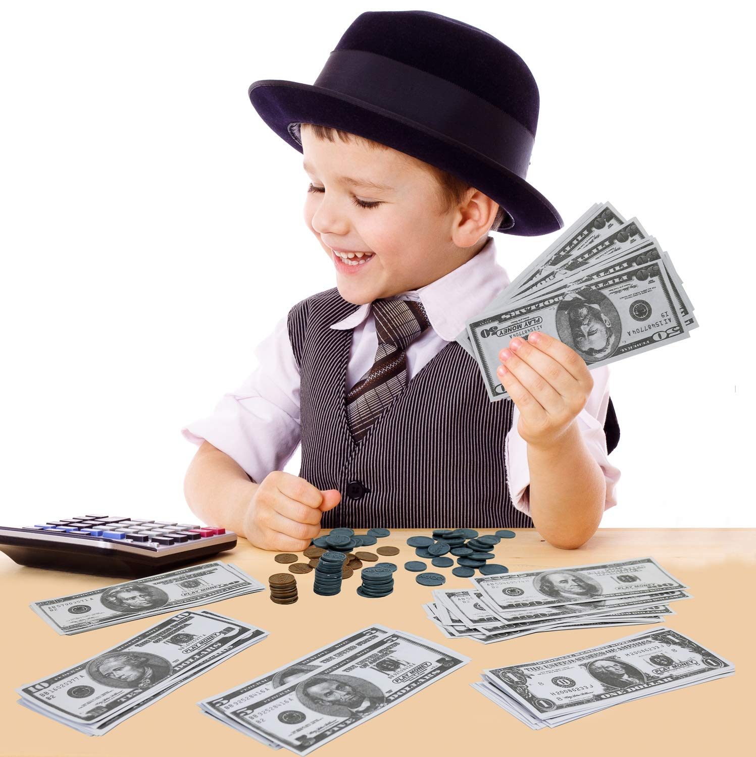 Foto 4 | Set Pretend Play Money Click N' Play De 150 Piezas Para Niños - Venta Internacional.