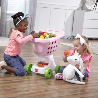 Foto 3 | Carrito De Compras Step2 Little Helper's Para Niños De 2 Años O Más, Color Rosa - Venta Internacional.
