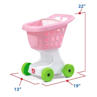 Foto 6 | Carrito De Compras Step2 Little Helper's Para Niños De 2 Años O Más, Color Rosa - Venta Internacional.