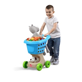 Foto 1 | Carrito De Compras Step2 Little Helper's Para Niños De Más De 2 Años, Azul - Venta Internacional.