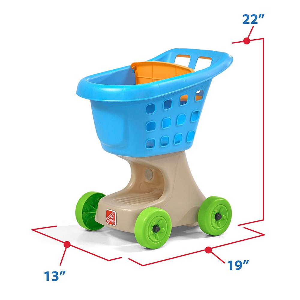 Foto 5 | Carrito De Compras Step2 Little Helper's Para Niños De Más De 2 Años, Azul - Venta Internacional.