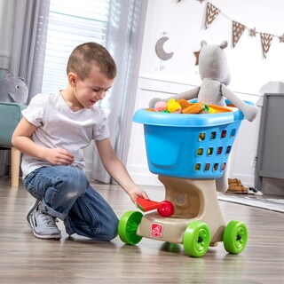 Foto 7 | Carrito De Compras Step2 Little Helper's Para Niños De Más De 2 Años, Azul - Venta Internacional.