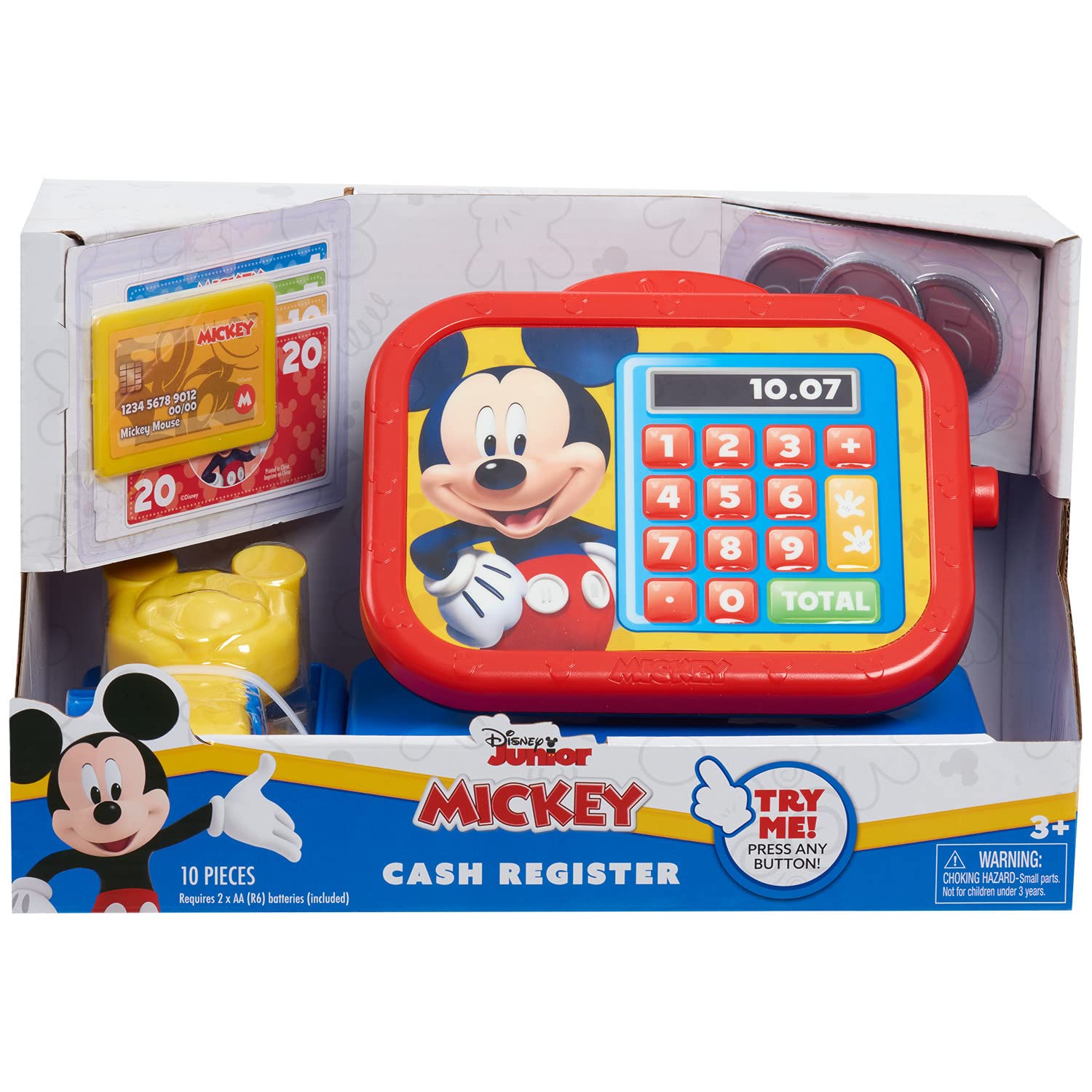 Foto 7 pulgar | Caja Registradora Disney Junior Mickey Mouse Funhouse Kids 3+ - Venta Internacional.