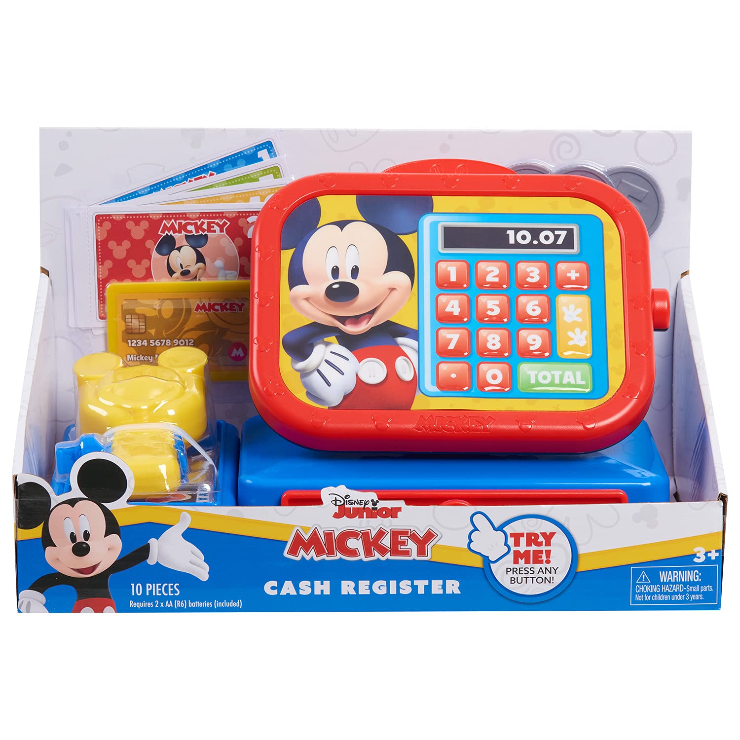 Foto 8 pulgar | Caja Registradora Disney Junior Mickey Mouse Funhouse Kids 3+ - Venta Internacional.