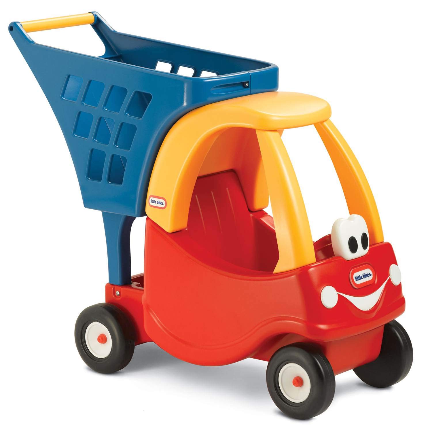 Foto 2 pulgar | Carrito De Compras Little Tikes Cozy Rojo/amarillo - Venta Internacional.