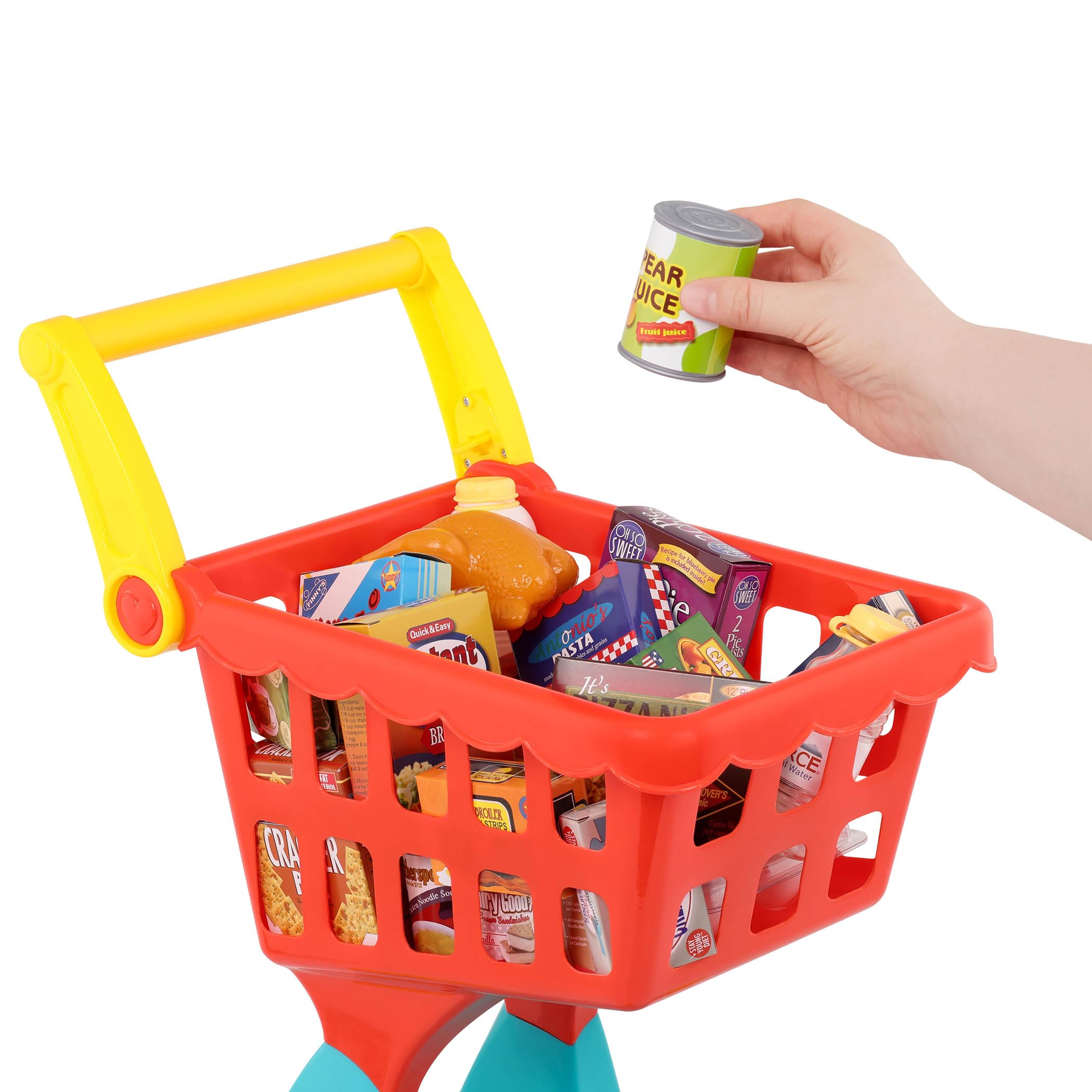 Foto 6 pulgar | Shopping Playset Battat Play Groceries & Cart Con 29 Alimentos - Venta Internacional.