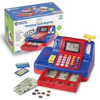 Foto 1 | Cash Register Learning Resources Pretend & Play, 73 Piezas, Juego 3+ - Venta Internacional.