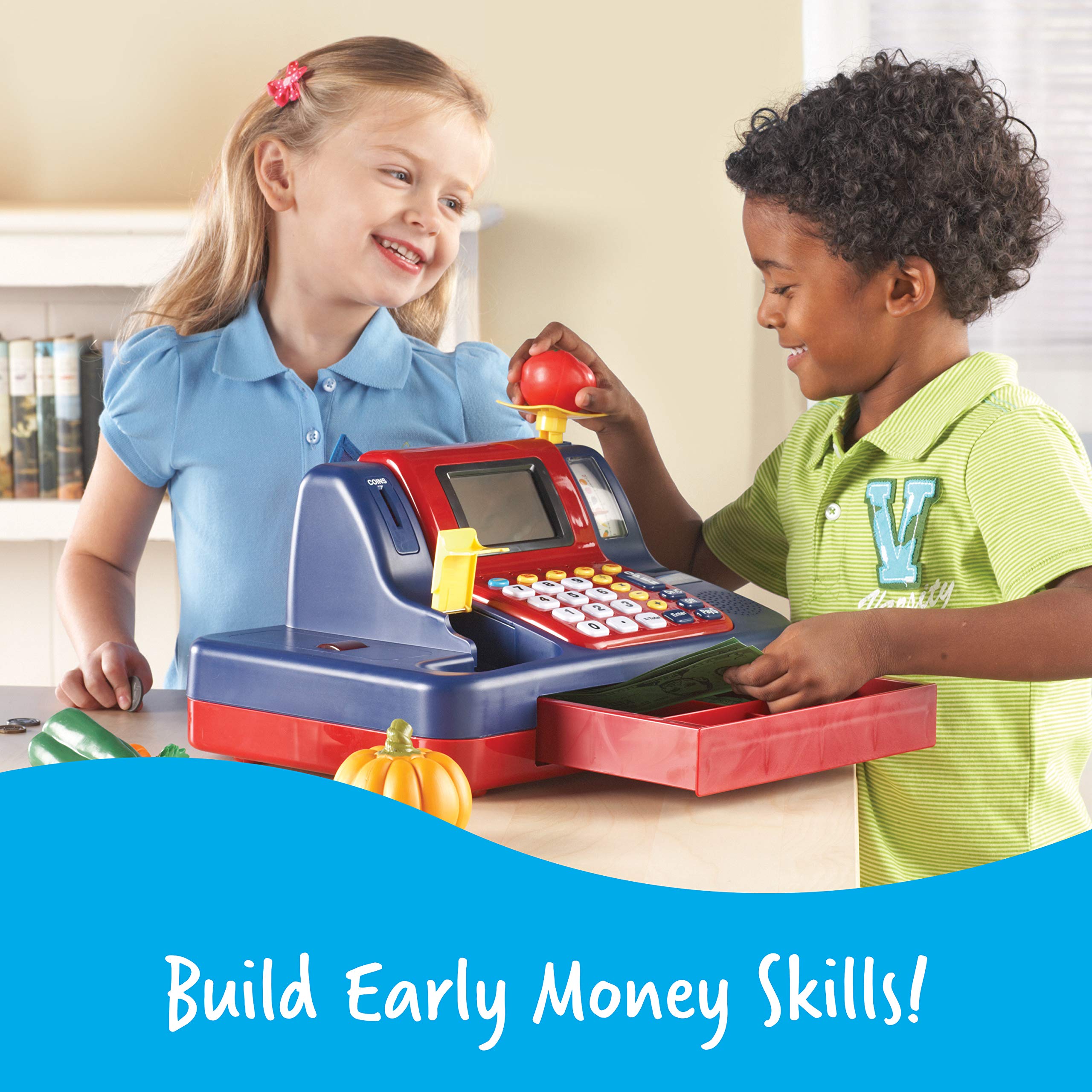 Foto 3 pulgar | Cash Register Learning Resources Pretend & Play, 73 Piezas, Juego 3+ - Venta Internacional.