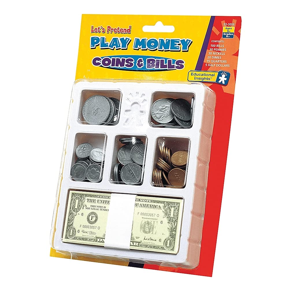 Foto 2 pulgar | Set Play Money Educational Insights Con 200 Piezas, Más De 5 Años - Venta Internacional.