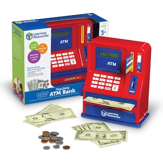 Foto 1 | Enseñanza De Recursos De Aprendizaje De Atm Bank 32 Piezas Para Mayores De 3 Años - Venta Internacional.
