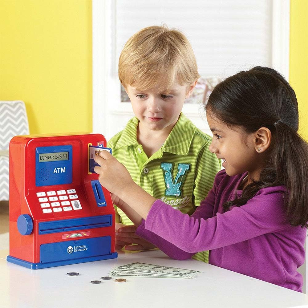 Foto 3 pulgar | Enseñanza De Recursos De Aprendizaje De Atm Bank 32 Piezas Para Mayores De 3 Años - Venta Internacional.