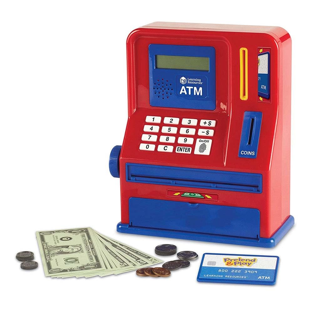 Foto 5 pulgar | Enseñanza De Recursos De Aprendizaje De Atm Bank 32 Piezas Para Mayores De 3 Años - Venta Internacional.