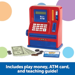 Foto 6 | Enseñanza De Recursos De Aprendizaje De Atm Bank 32 Piezas Para Mayores De 3 Años - Venta Internacional.
