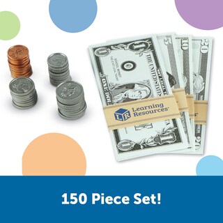 Foto 4 | Recursos De Aprendizaje De Pretend Play Money, 150 Piezas Para Niños Mayores De 3 Años - Venta Internacional.