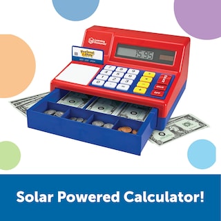 Foto 2 | Toy Cash Register Learning Resources Pretend & Play 73 Unidades - Venta Internacional.