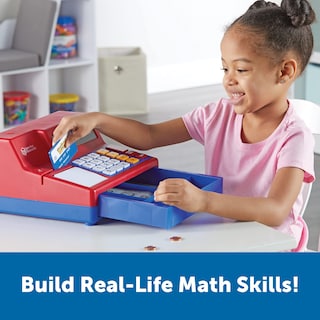 Foto 4 | Toy Cash Register Learning Resources Pretend & Play 73 Unidades - Venta Internacional.