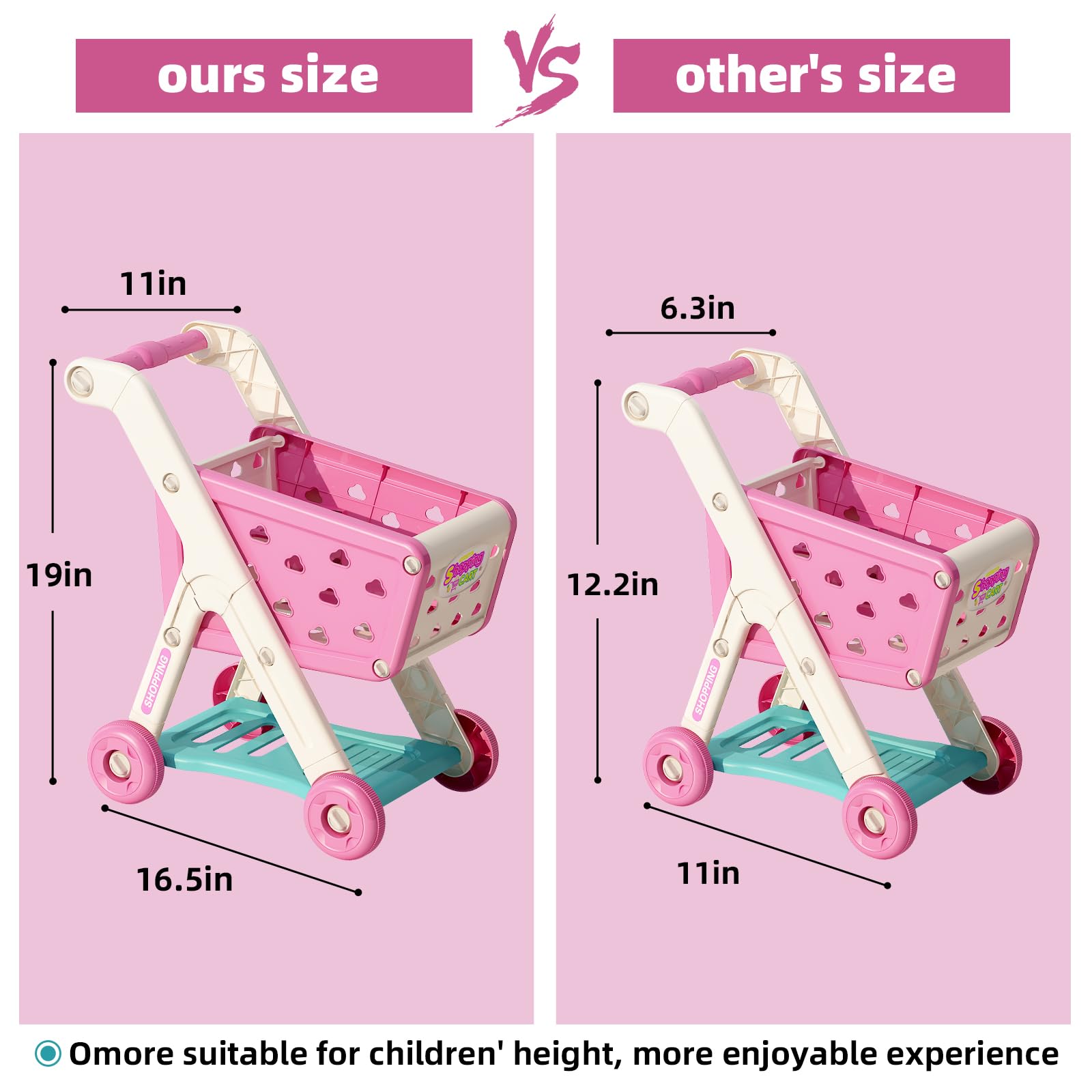 Foto 5 pulgar | Juego Para Carrito De Compras Jovow, 98 Piezas, Con Comida Simulada Para Más De 3 Años - Venta Internacional.