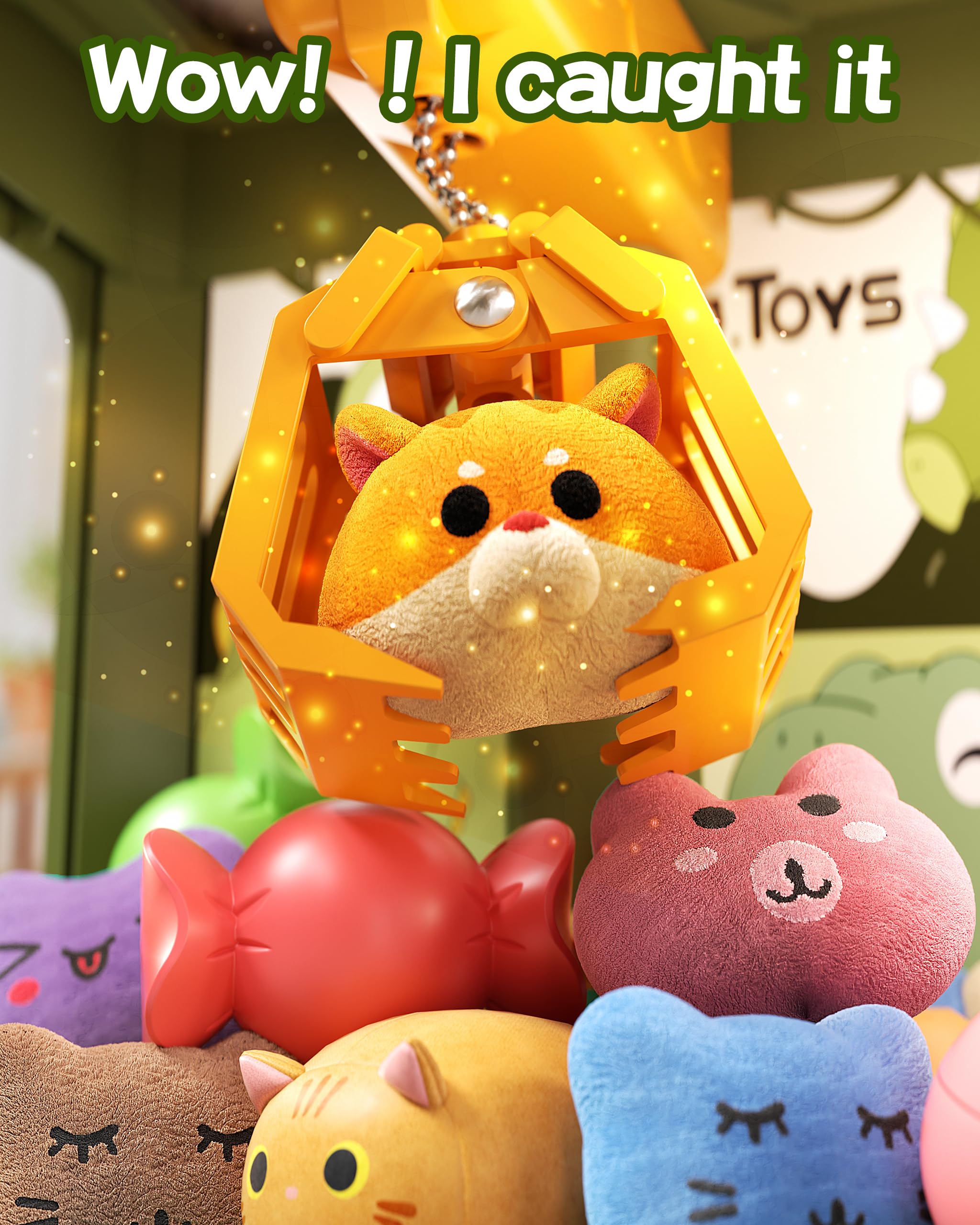 Foto 3 pulgar | Mini Máquina Expendedora Claw Machine Jovow Con Monedas De Juego Y Música Para Niños - Venta Internacional.