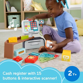 Foto 2 | Juguete Didáctico Fisher-price Laugh & Learn, Caja Registradora 2+ Y - Venta Internacional.