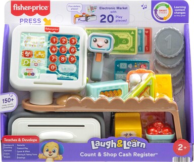 Foto 6 | Juguete Didáctico Fisher-price Laugh & Learn, Caja Registradora 2+ Y - Venta Internacional.