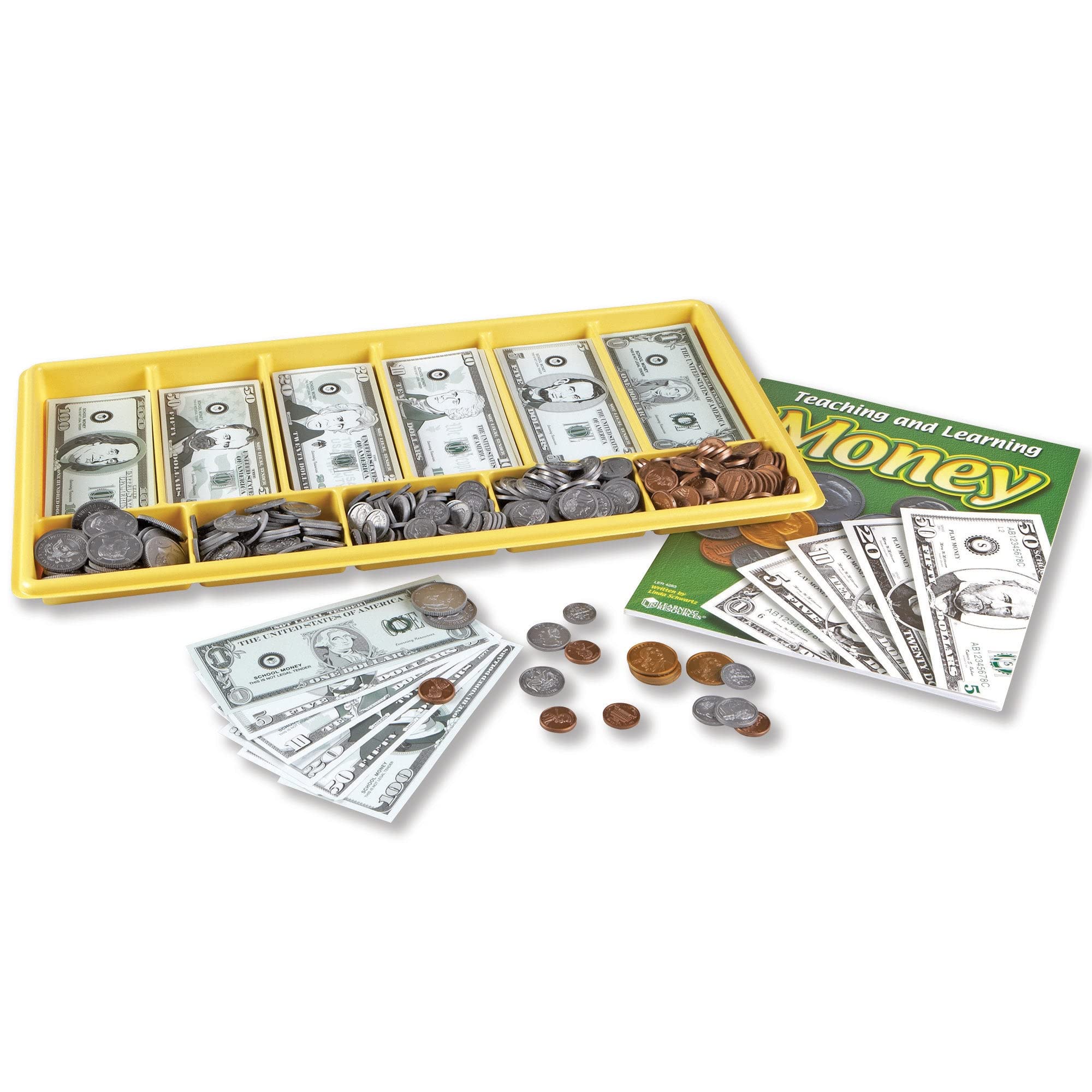 Kit De Dinero Para El Aula Gigante De Recursos De Aprendizaje Con Libro De Actividades - Venta Internacional.