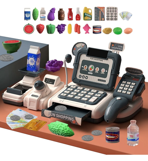 Foto 5 pulgar | Fabuloso Juego Infantil Xtellar De Caja Registradora Interactiva Para Role-play En Niños
