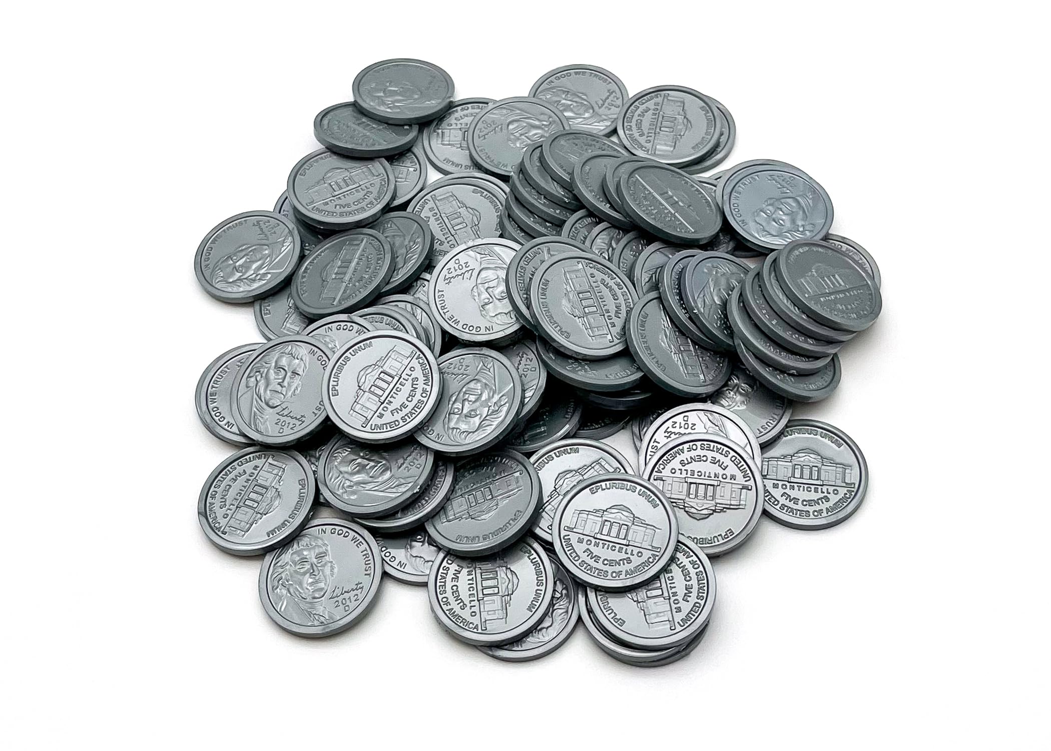 Foto 2 pulgar | Recursos Creados Por El Profesor Con Dinero Ficticio, Monedas De 5 Centavos - Venta Internacional.