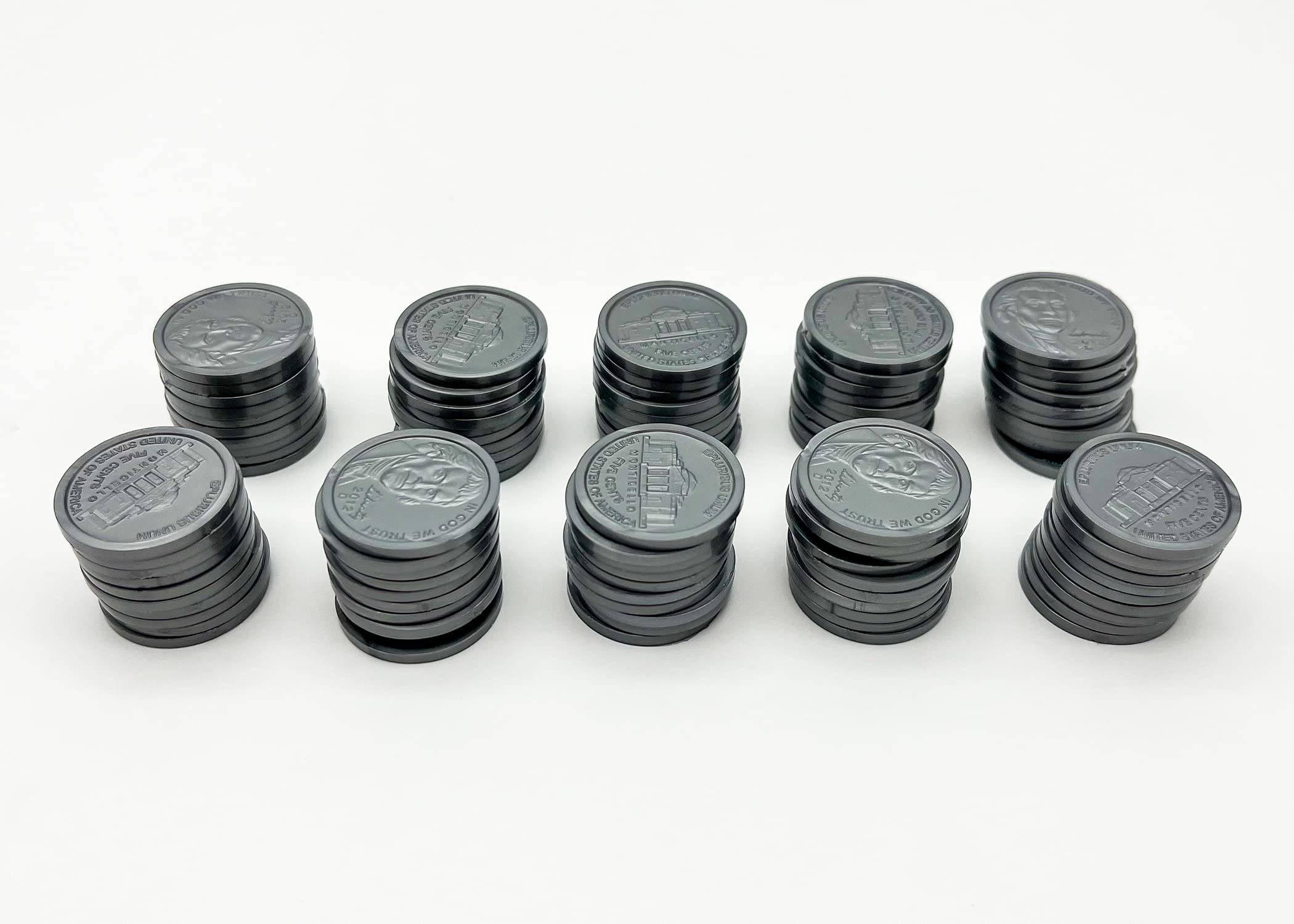 Foto 4 pulgar | Recursos Creados Por El Profesor Con Dinero Ficticio, Monedas De 5 Centavos - Venta Internacional.
