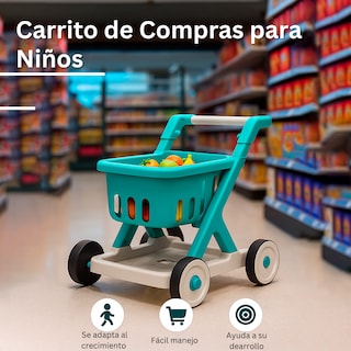 Foto 2 | Carrito Infantil De Supermercados Komfort Con Sonidos