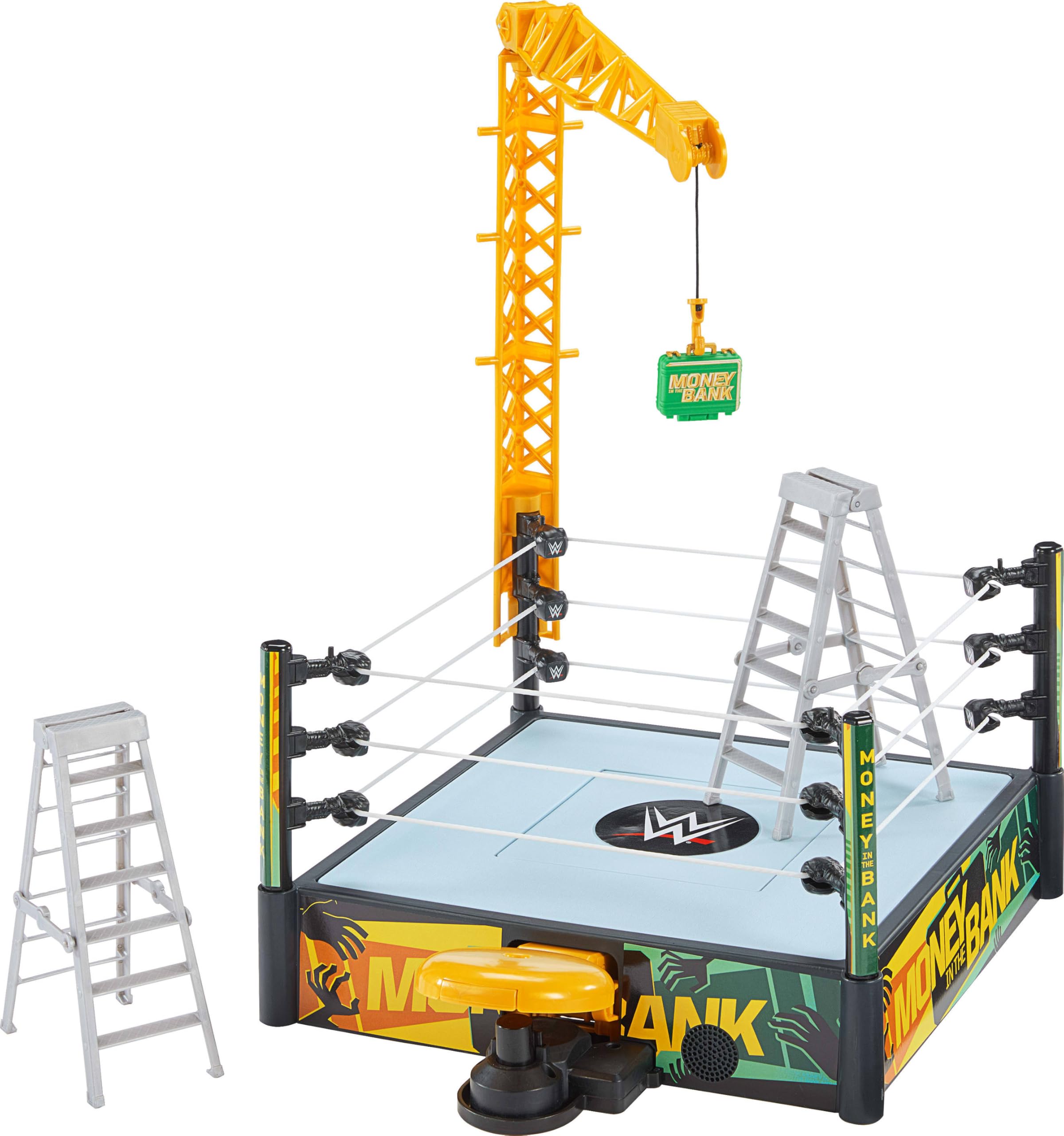 Foto 2 pulgar | Anillo Playset Mattel Wwe Money In The Bank Con Accesorios - Venta Internacional.