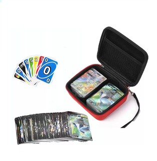 Foto 3 | Estuche para Tarjetas Organizador Pokémon para 400 Cartas Rojo con Blanco