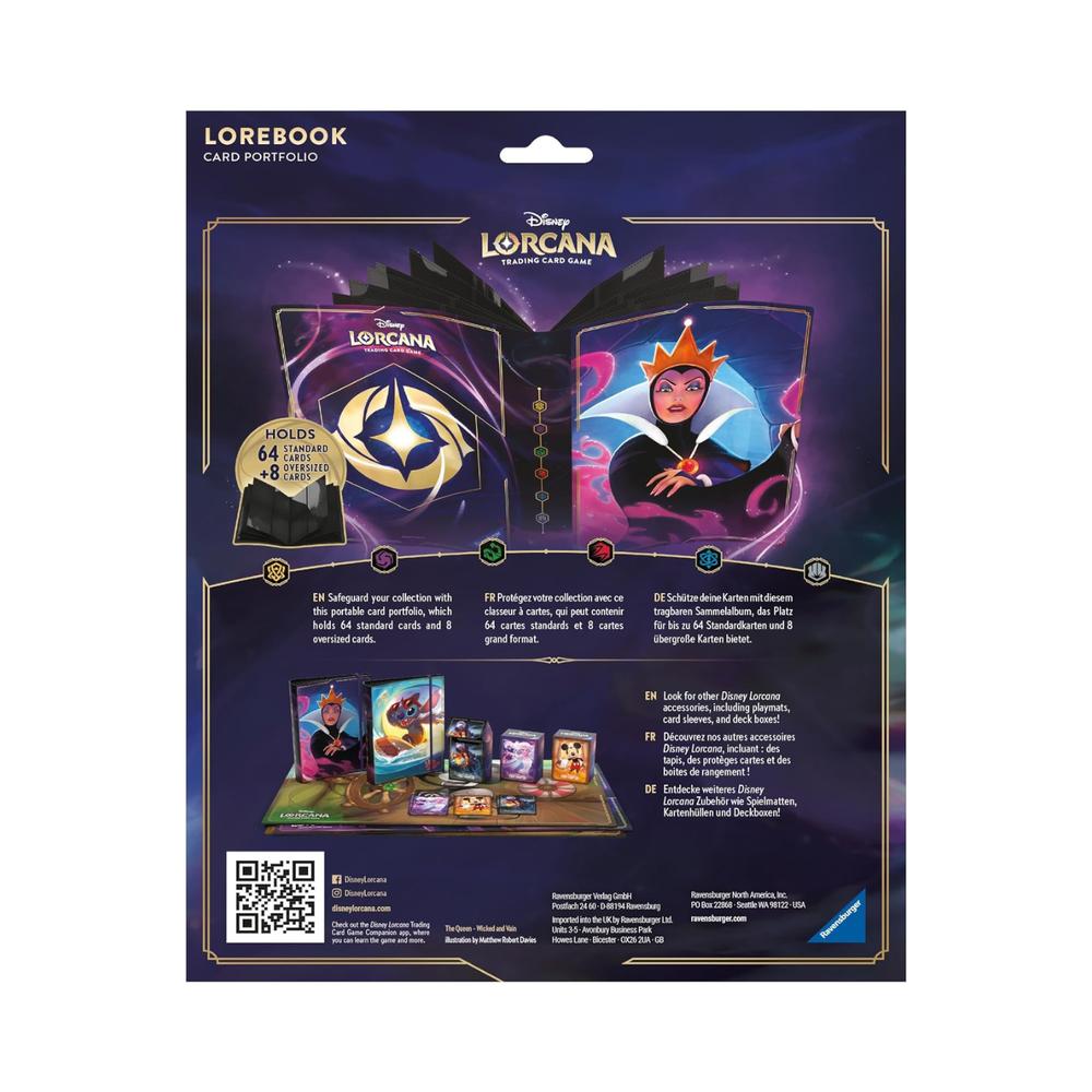 Foto 3 pulgar | Álbum Porta Tarjetas Ravensburger Disney Lorcana Trading Card Game