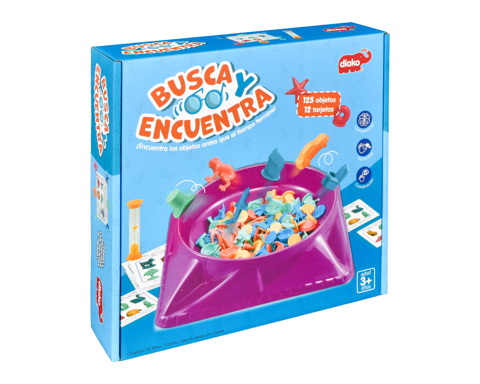 Foto 3 pulgar | Juego De Mesa Busca Y Encuentra Diako Juego Didáctico