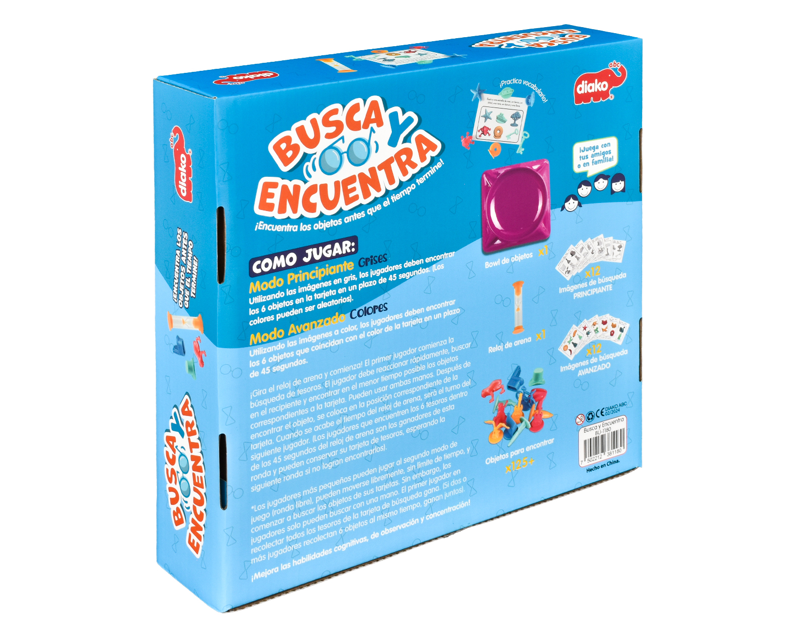 Foto 4 pulgar | Juego De Mesa Busca Y Encuentra Diako Juego Didáctico
