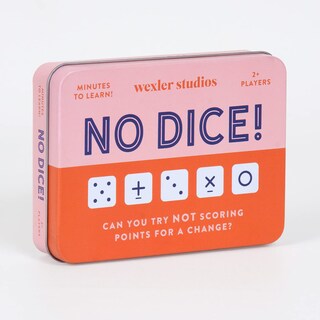 Foto 1 | Juego De Dados Galison No Dice! Juego Fun Math Kids De Más De 6 Años - Venta Internacional.