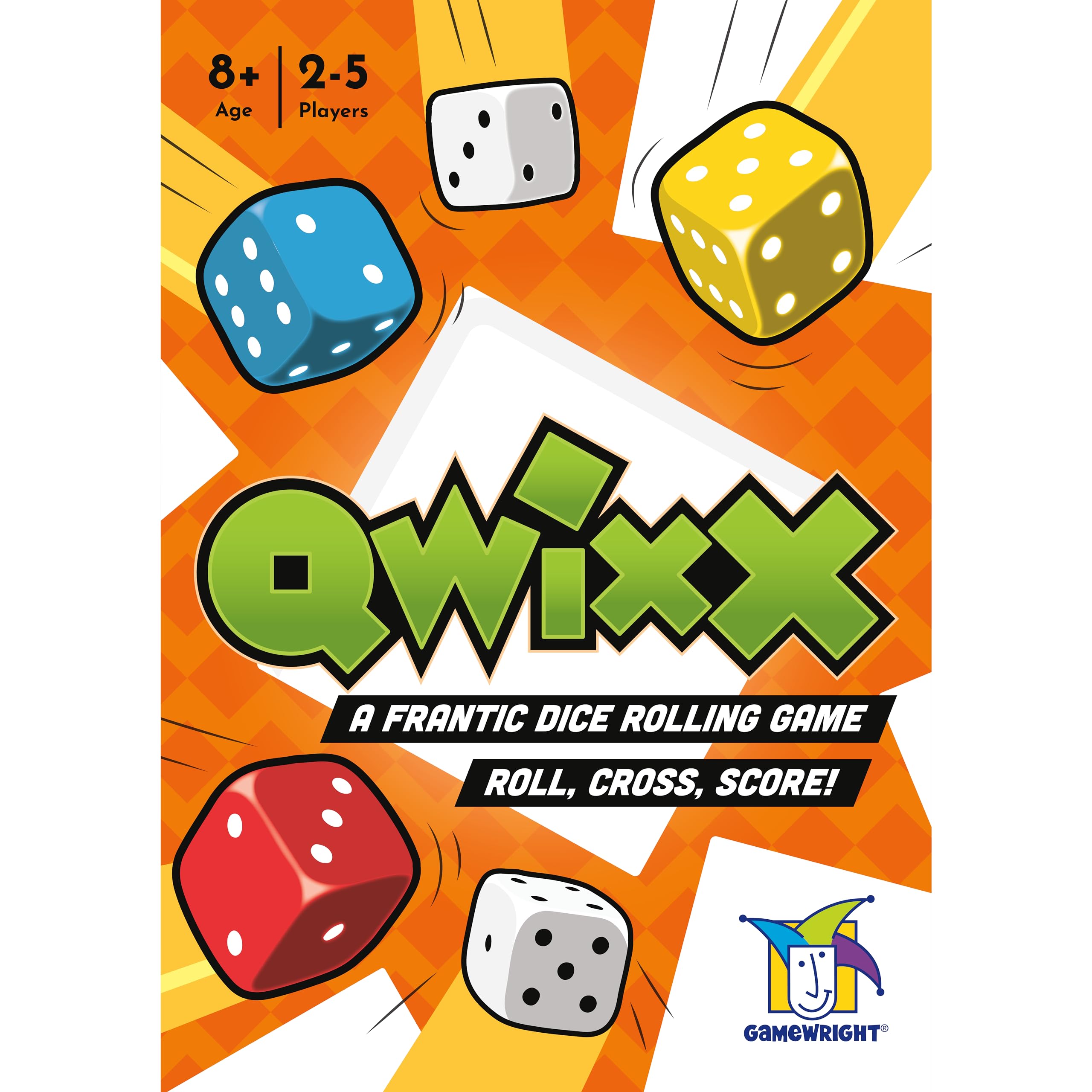 Foto 2 pulgar | Juego De Dados Gamewright Qwixx Fast Family Con 6 Dados Y Almohadilla - Venta Internacional.