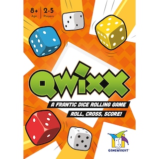 Foto 1 | Juego De Dados Gamewright Qwixx Fast Family Con 6 Dados Y Almohadilla - Venta Internacional.