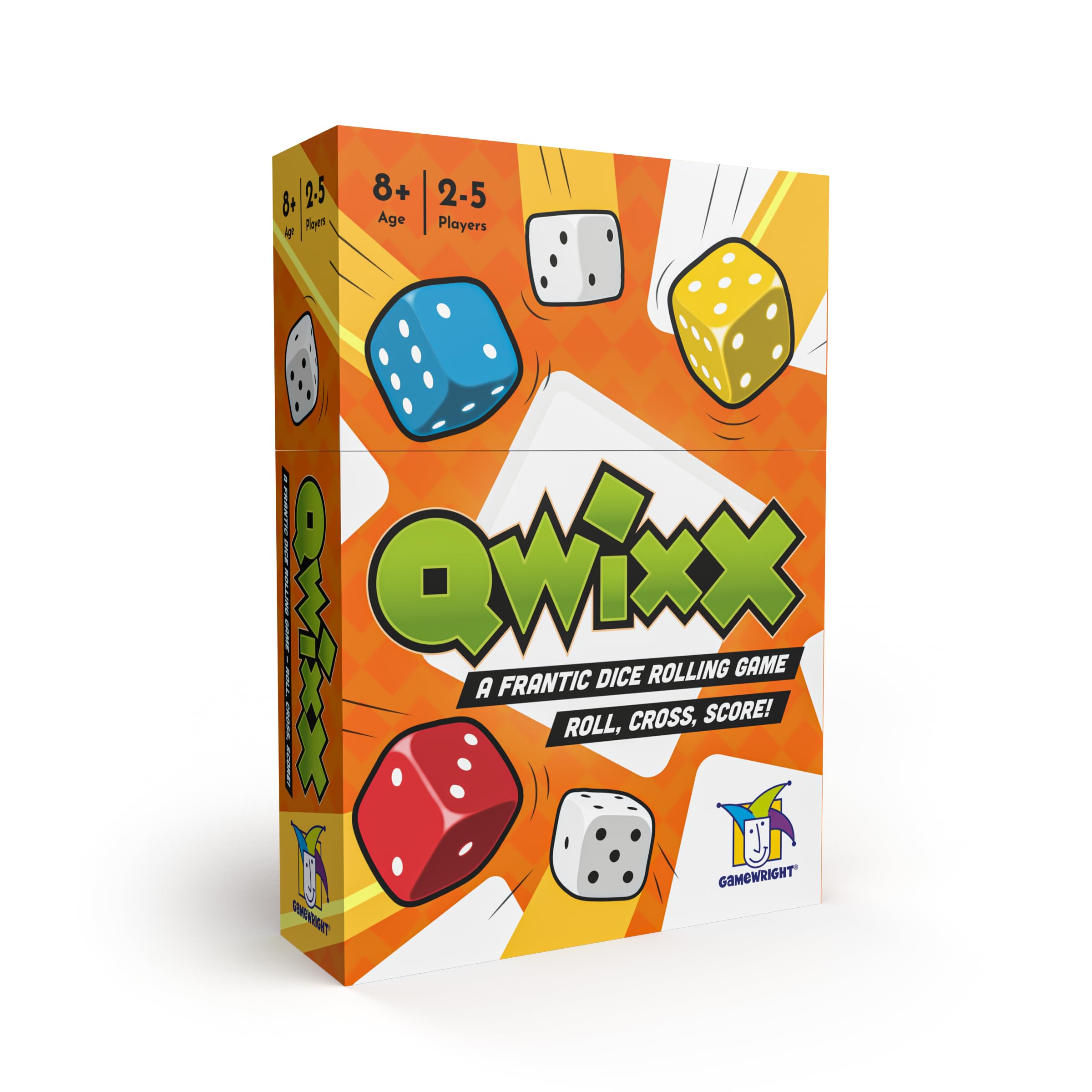 Foto 4 | Juego De Dados Gamewright Qwixx Fast Family Con 6 Dados Y Almohadilla - Venta Internacional.