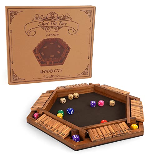 Foto 1 | Juego de Mesa Wood City Shut The Box-Venta Internacional